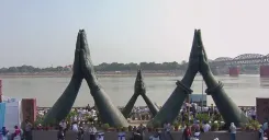 CM Dhami Tunes In Live as PM Modi Joins IAF Air Show in Varanasi