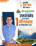 CM Dhami: Uttarakhand crosses 1 GW solar capacity