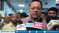 CM Dhami Visits Chamoli Hospital, Meets Injured