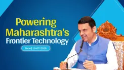 CM Fadnavis addresses Maharashtra FTI meet on deep tech ecosystem