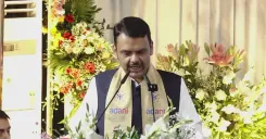 CM Fadnavis attends Adani Institute convocation in Wardha