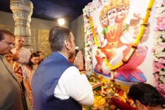 CM Fadnavis attends Navratri dandiya fest in Mumbai