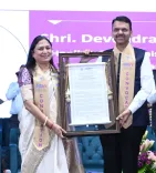 CM Fadnavis receives Honorary D.Litt. at Adani Institute Convocation in Wardha