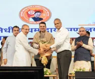 CM Fadnavis, Gadkari at Maha Arogya Shibir in Nagpur