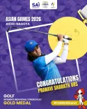 CM Fadnavis Hails Pranavi Urs's Historic Golf Gold at Asian Games 2026