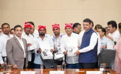 CM Fadnavis Hands Satellite Phones to Maharashtra Fishermen