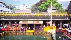 CM Fadnavis hoists Dharmadhwaj at Trimbakeshwar ahead of Kumbh