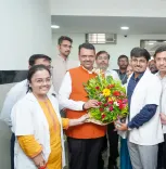 CM Fadnavis inspects Mayo Hospital Nagpur, orders deadline