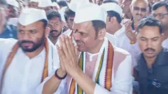 CM Fadnavis Joins Wari in Solapur, Reviews Pilgrim Facilities