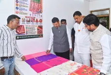 CM Fadnavis launches modern silk cocoon market in Jalna