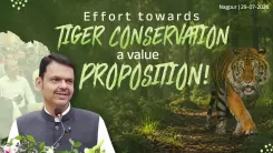 CM Fadnavis Marks International Tiger Day in Nagpur