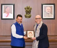 CM Fadnavis Meets Quebec Minister, Pitches Maharashtra for AI, Mining Ties