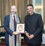 CM Fadnavis Meets UK Regional Leaders in Mumbai for Trade Push