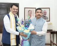 CM Fadnavis Meets Union Minister Joshi, Secures 51% PM-KUSUM Funds for Maharashtra