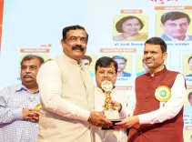 CM Fadnavis presents Sahakar Gaurav Awards in Mumbai