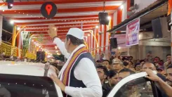 CM Fadnavis Takes Blessings of Wari Padukas in Pune