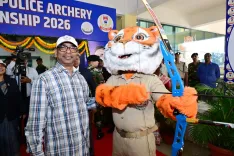 CM Hemant Soren attends 15th All India Police Archery meet close