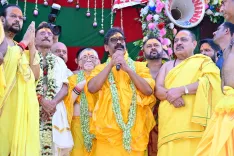CM Hemant Soren Attends Ranchi Jagannath Rath Yatra 2026