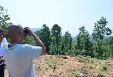 CM Hemant Soren inspects Kasmara-Barlenga road in Bokaro