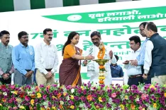 CM Hemant Soren joins 77th Van Mahotsav at Khelgaon, Ranchi