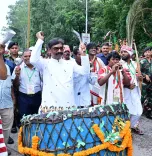 CM Hemant Soren Leads Jatra Shobha Yatra on World Indigenous Peoples' Day