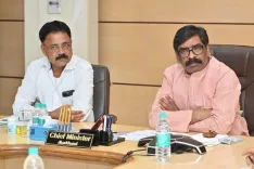 CM Hemant Soren Reviews GIS Urban Management Project in Jharkhand