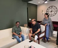 CM Hemant Soren Visits JMM MP Sarfaraz Ahmad After Knee Surgery