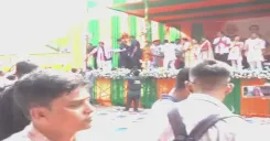 CM Himanta Addresses Rally at Nagaon's Bechamari Ground