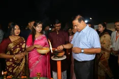 CM Himanta attends Bharat Mata Pujan 5128 in Guwahati