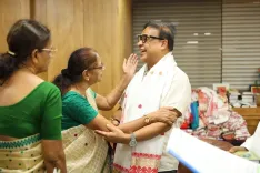 CM Himanta Biswa Sarma Touched by Women's Affection