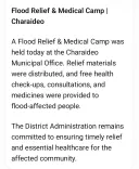 CM Himanta Directs Flood Relief, Medical Camps Across Assam Districts