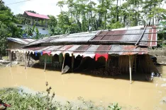 CM Himanta Flags Assam Flood Damage, Vows Rehabilitation
