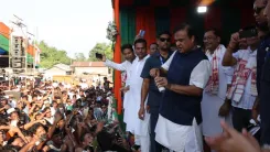 CM Himanta Flags Assam-Made Energy Drink on Campaign Trail