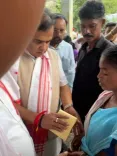 CM Himanta Hands Ex-Gratia to Assam Flood Victims' Families