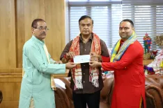 CM Himanta Invokes Maa Kamakhya Over Assam Relief Work