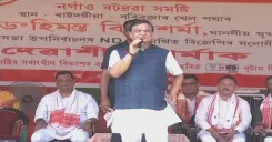 CM Himanta Leads BJP Campaign Push in Nagaon Bypoll