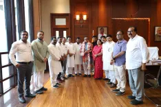 CM Himanta meets Congress MLAs ahead of Assam Assembly session