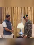 CM Himanta Meets Gajraj Corps GOC, Discusses Security Ahead