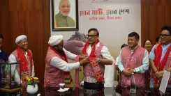 CM Himanta meets Karbi Richo, vows to protect indigenous faiths