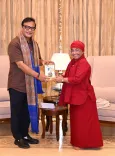 CM Himanta meets Padma Shri Sunitha Krishnan on trafficking