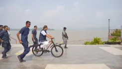 CM Himanta reveals BIS-certified bamboo bicycle, plans Guwahati park trials