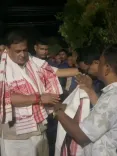 CM Himanta Reviews Assam Flood Relief, Meets Affected Communities