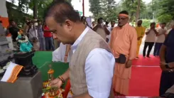 CM Himanta Seeks Mahadev's Blessings for Assam