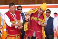 CM Himanta Shares Tiwa Ancestor Ritual on Social Media