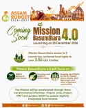 CM Himanta to Launch Mission Basundhara 4.0 on Vajpayee Jayanti