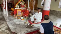CM Himanta Visits Maa Jayanti Temple at Nartiang, Meghalaya