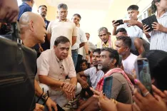 CM Himanta visits Sivasagar flood relief camp, pledges full rehab support