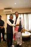 CM Himanta Wishes BJP MLA Prasanta Phukan on Birthday