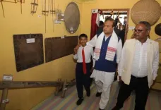 CM Himanta Wishes MLA Mrinal on Birthday, Cites Flood Relief Work