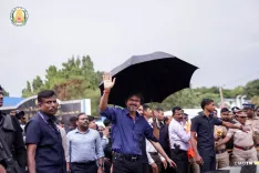 CM Joseph Vijay inspects 45 MLD RO plant in Koyambedu